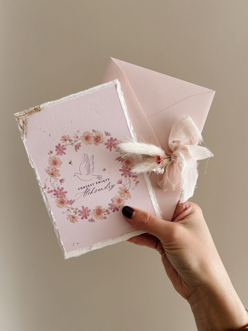 Kartka na Chrzest Święty