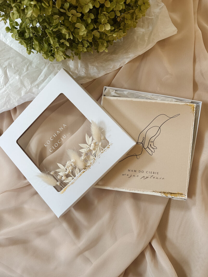 Prośba o zostanie mamą chrzestną