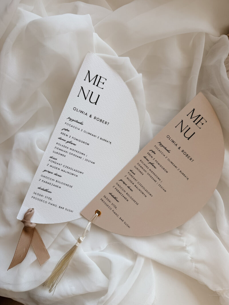 Półokrągłe menu